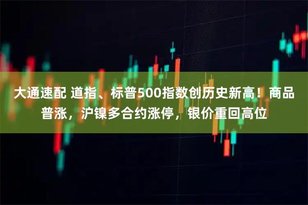 大通速配 道指、标普500指数创历史新高！商品普涨，沪镍多合约涨停，银价重回高位